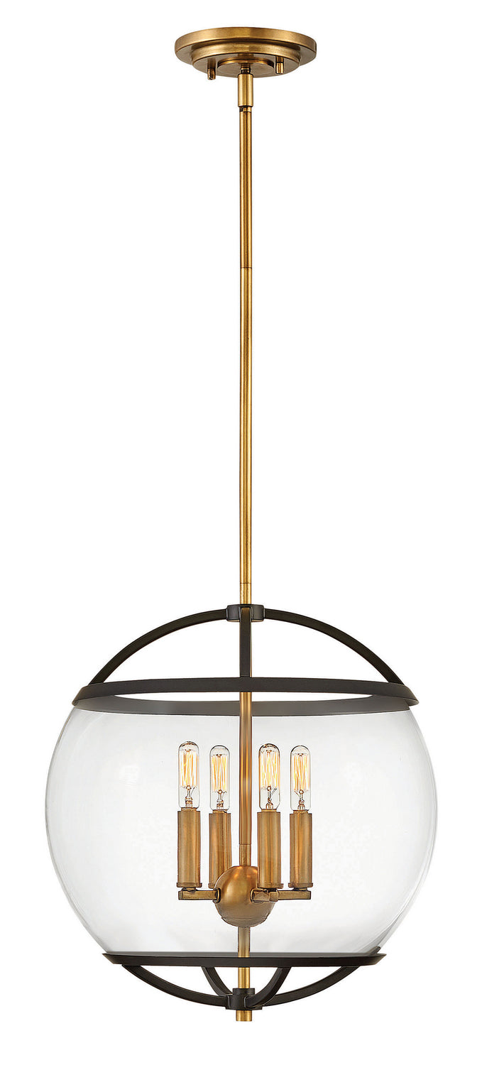 Hinkley - 3934BK - LED Chandelier - Calvin - Black