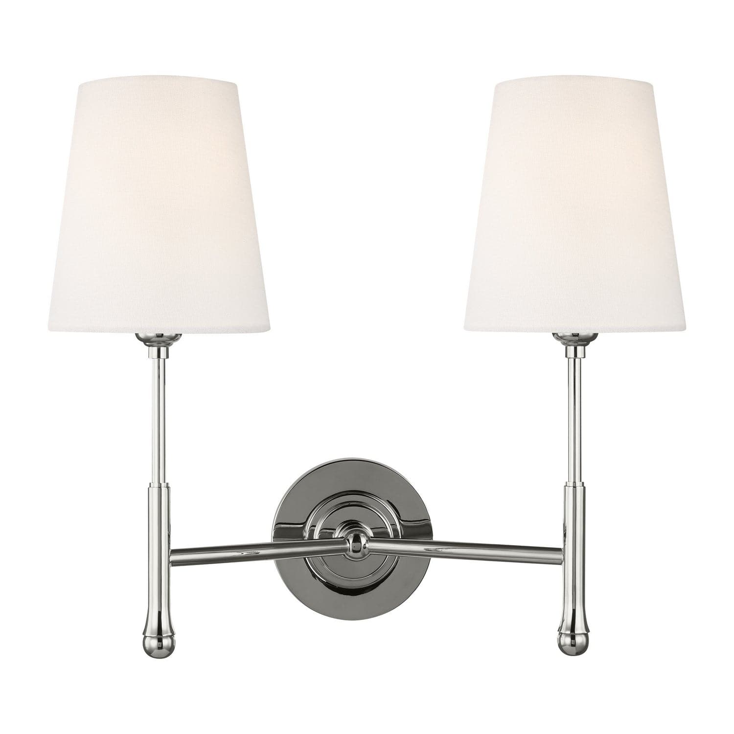 Visual Comfort Studio - TW1012PN - Two Light Wall Sconce - Capri - Polished Nickel