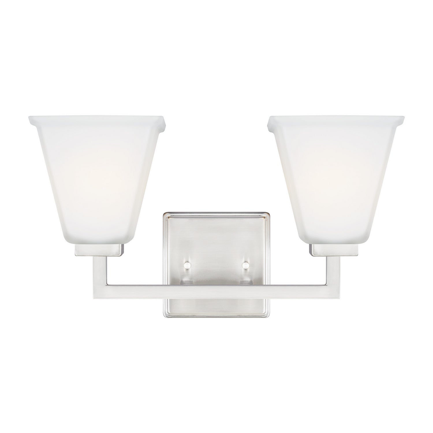 Generation Lighting. - 4413702-962 - Two Light Wall / Bath - Ellis Harper - Brushed Nickel