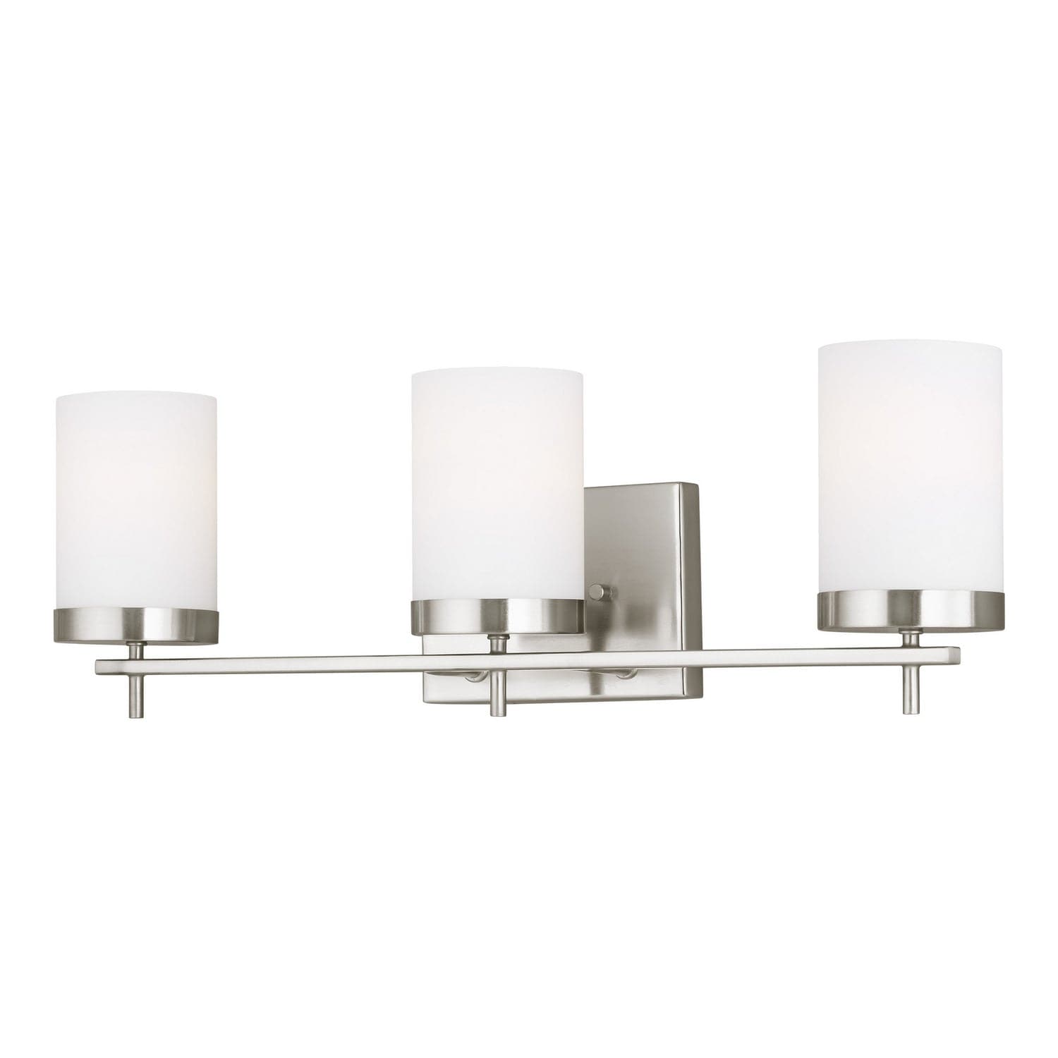 Visual Comfort Studio - 4490303EN3-962 - Three Light Wall / Bath - Zire - Brushed Nickel