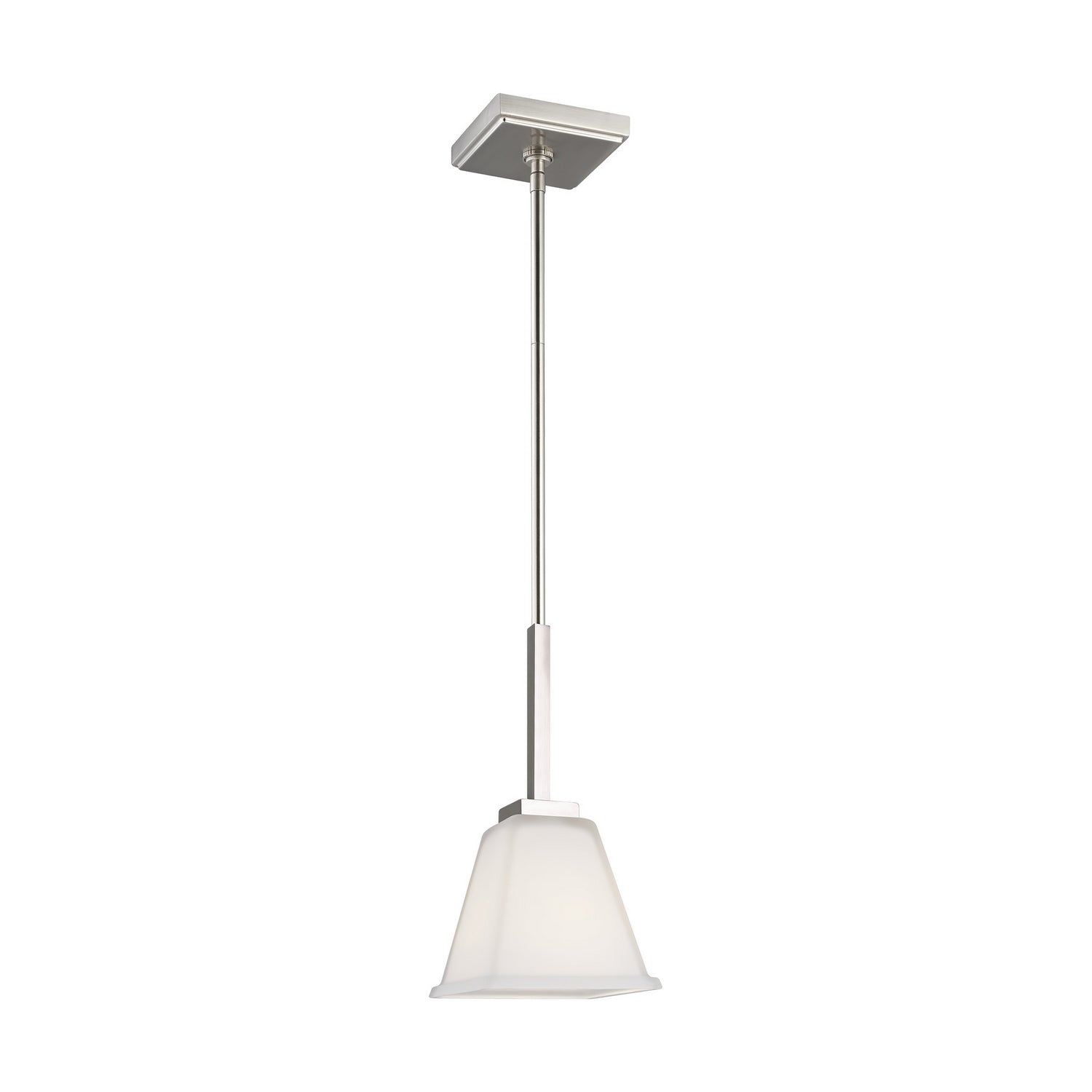 Generation Lighting. - 6113701-962 - One Light Mini-Pendant - Ellis Harper - Brushed Nickel