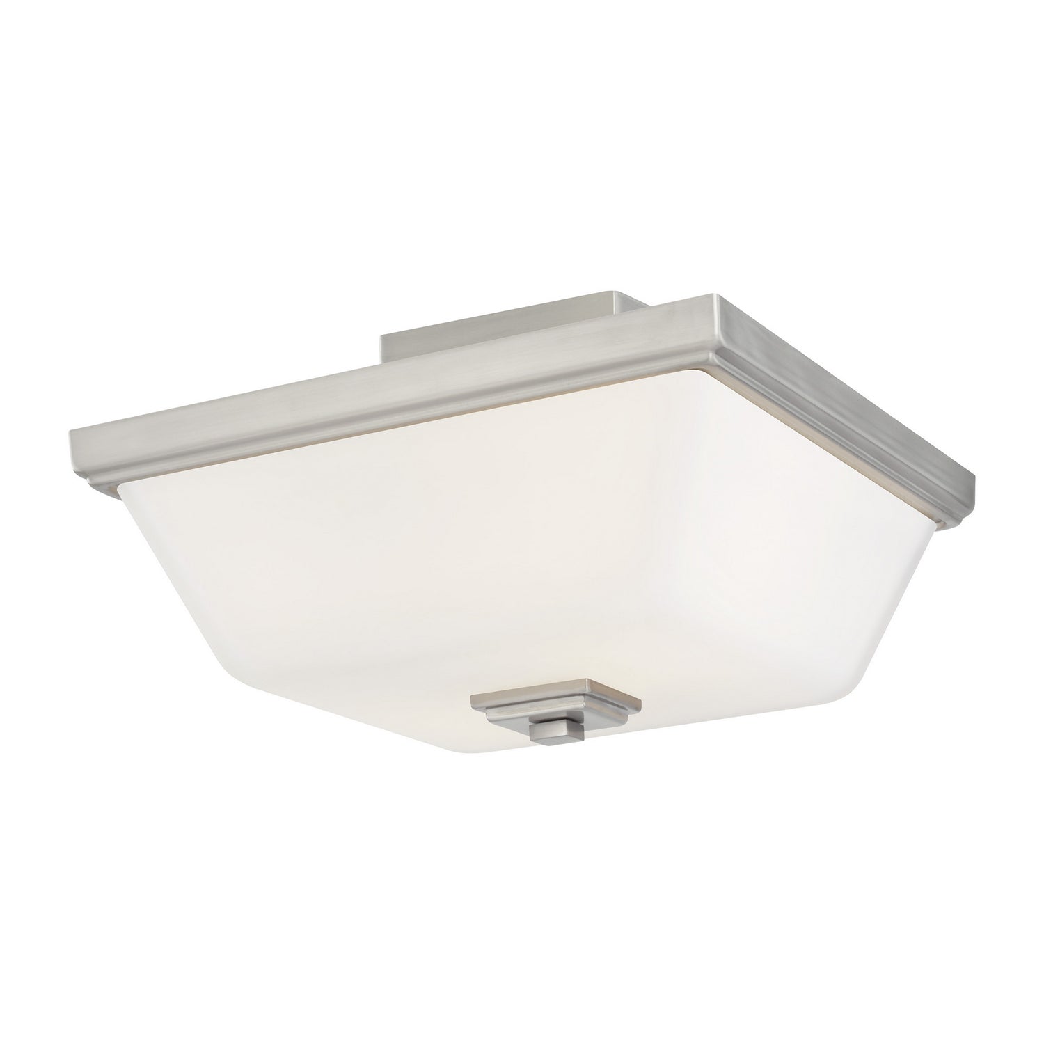 Generation Lighting. - 7713702-962 - Two Light Semi-Flush Mount - Ellis Harper - Brushed Nickel