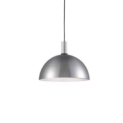 Kuzco Lighting - 492316-BN/BK - One Light Pendant - Archibald - Brushed Nickel With Black Detail