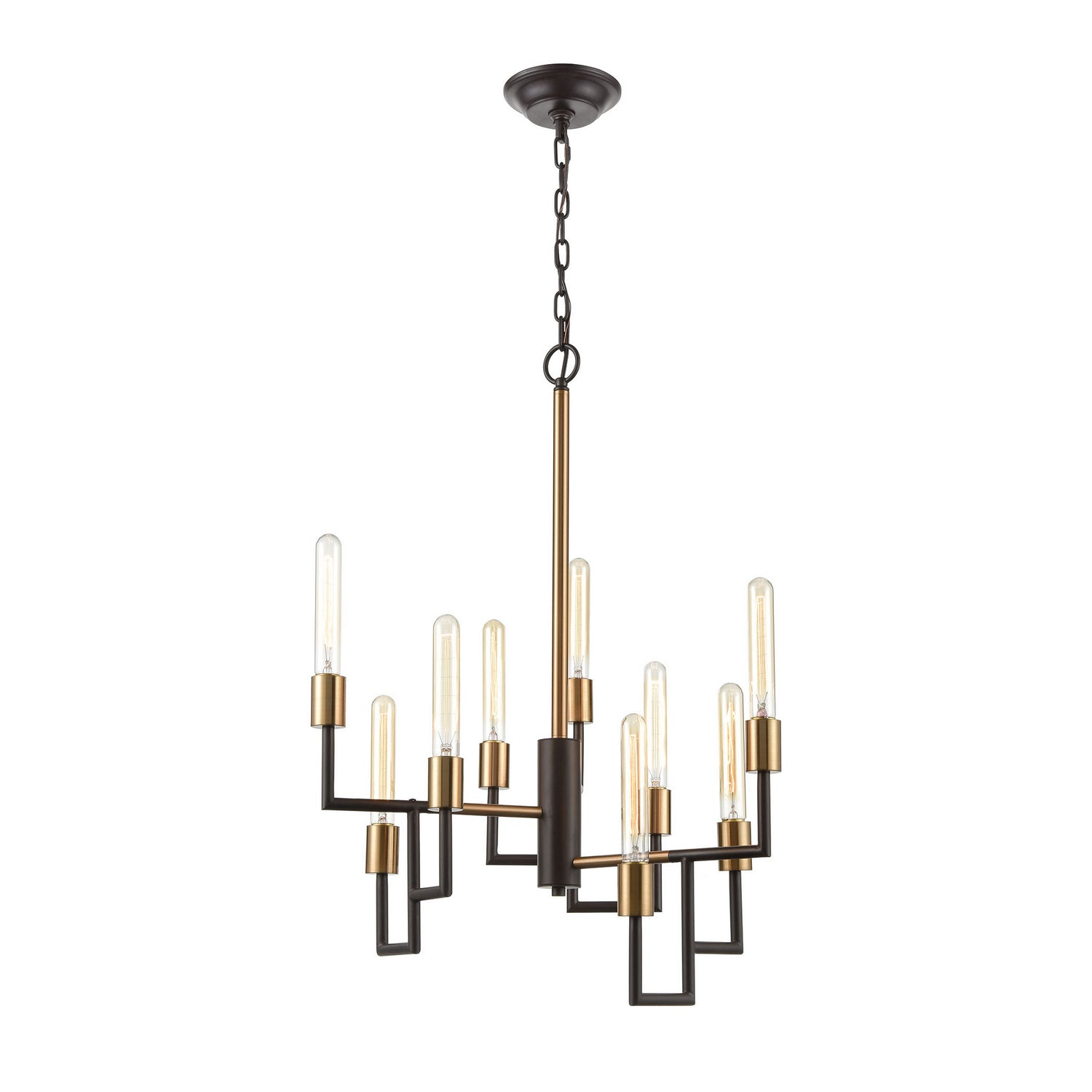 ELK Home - 12206/9 - Nine Light Chandelier - Congruency - Oil Rubbed Bronze