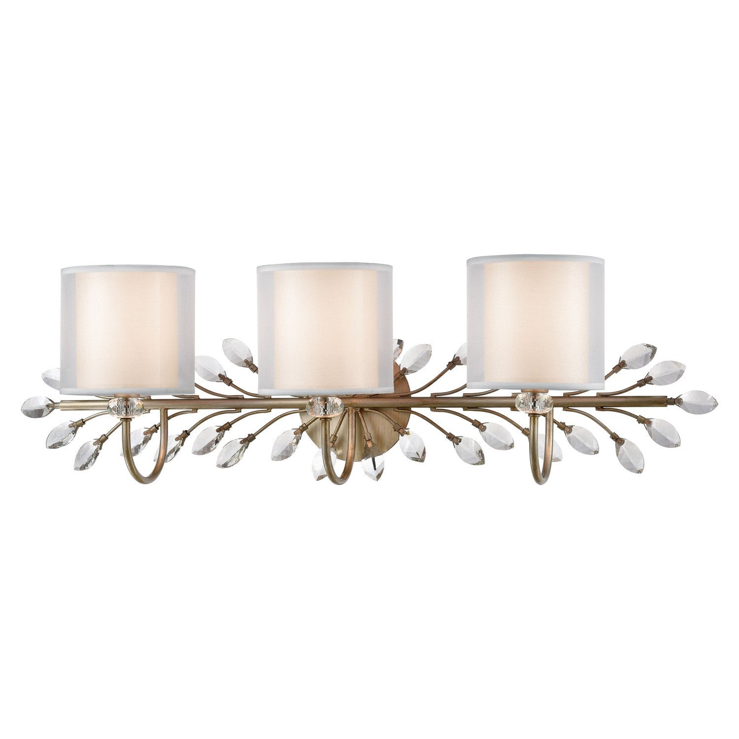 ELK Home - 16278/3 - Three Light Vanity - Asbury - Aged Silver