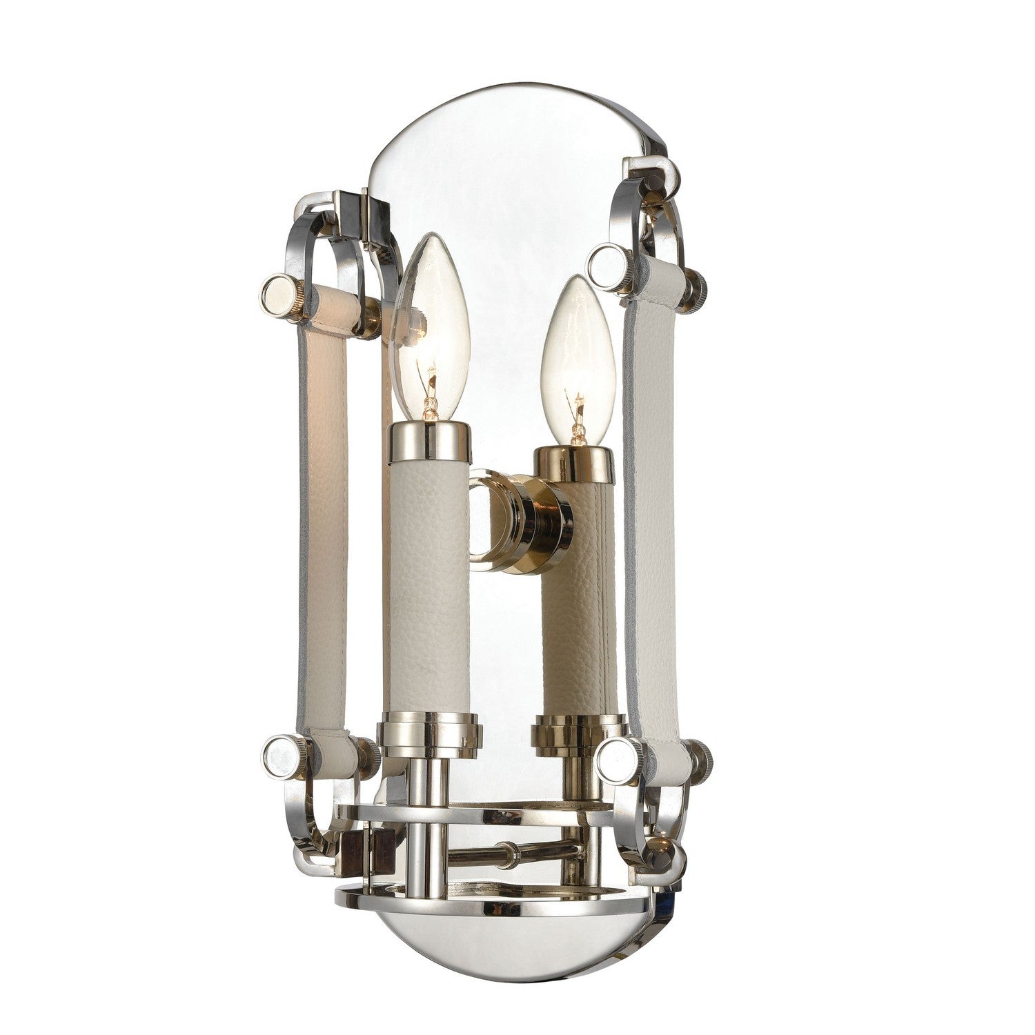 ELK Home - 16350/1 - One Light Wall Sconce - Bergamo - Polished Nickel