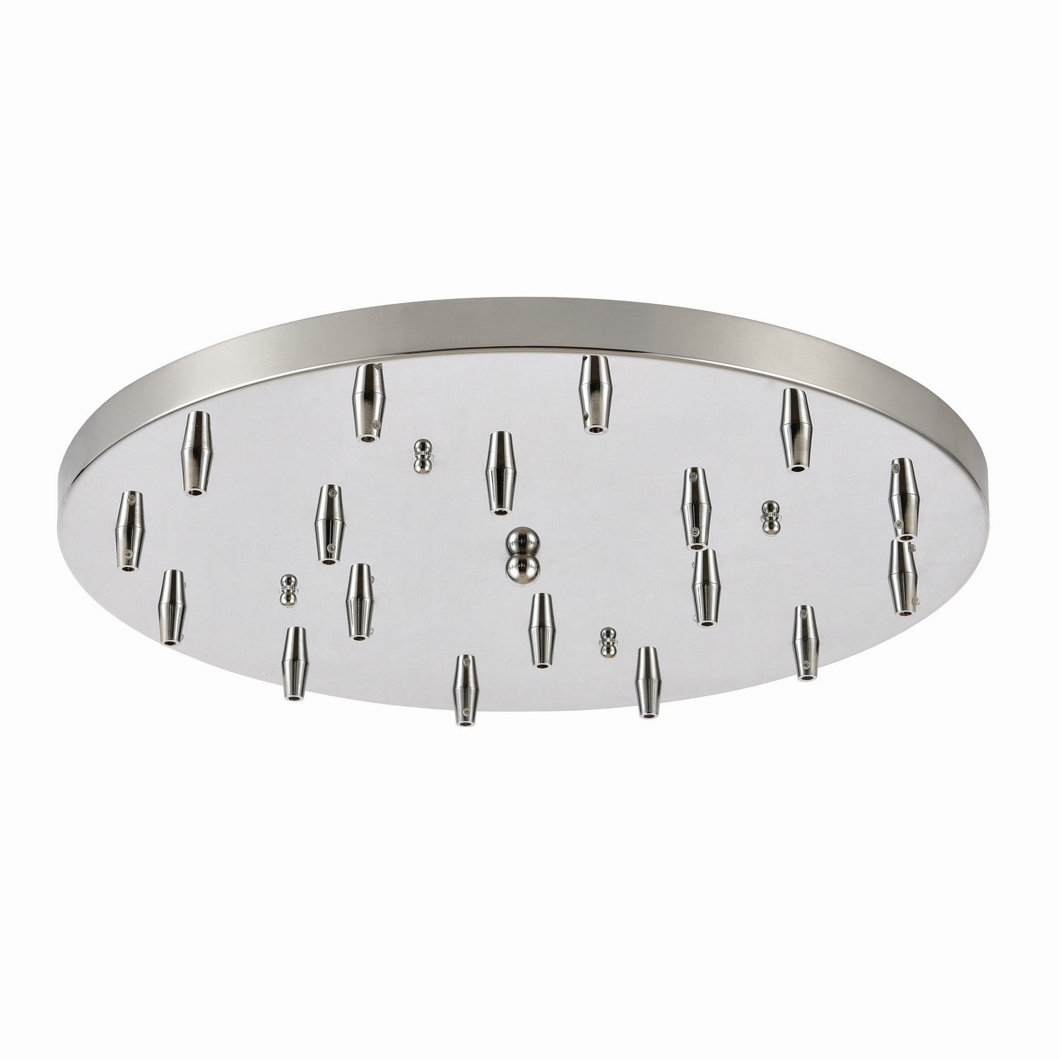 ELK Home - 18R-CHR - Pan Only, 18-Light Round - Pendant Options - Polished Chrome