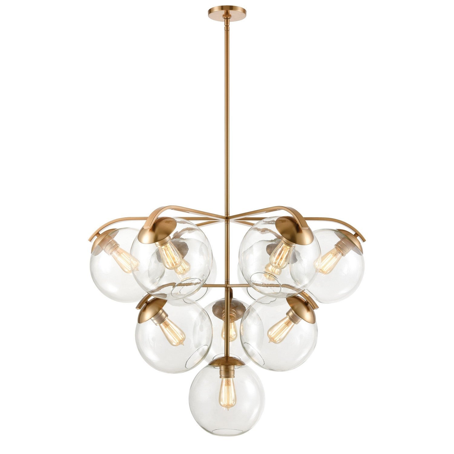 ELK Home - 32354/10 - Ten Light Chandelier - Collective - Satin Brass