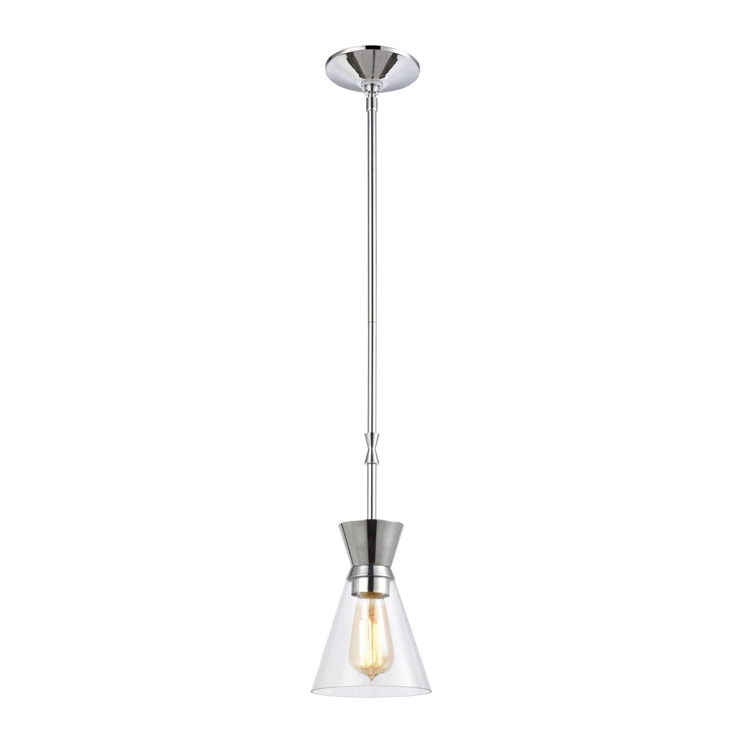 ELK Home - 46453/1 - One Light Mini Pendant - Modley - Polished Chrome