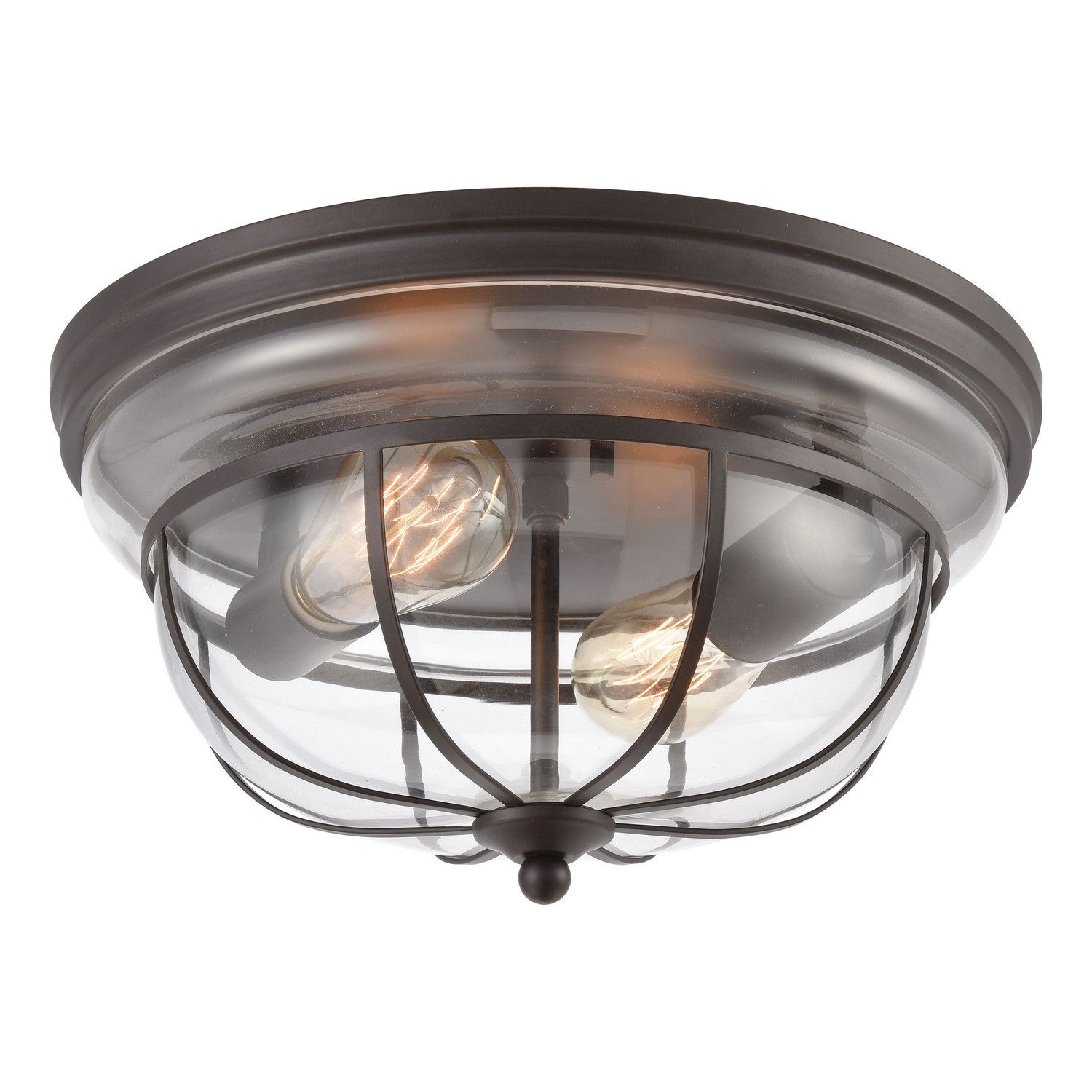 ELK Home - 46564/2 - Two Light Flush Mount - Manhattan Boutique - Oil Rubbed Bronze