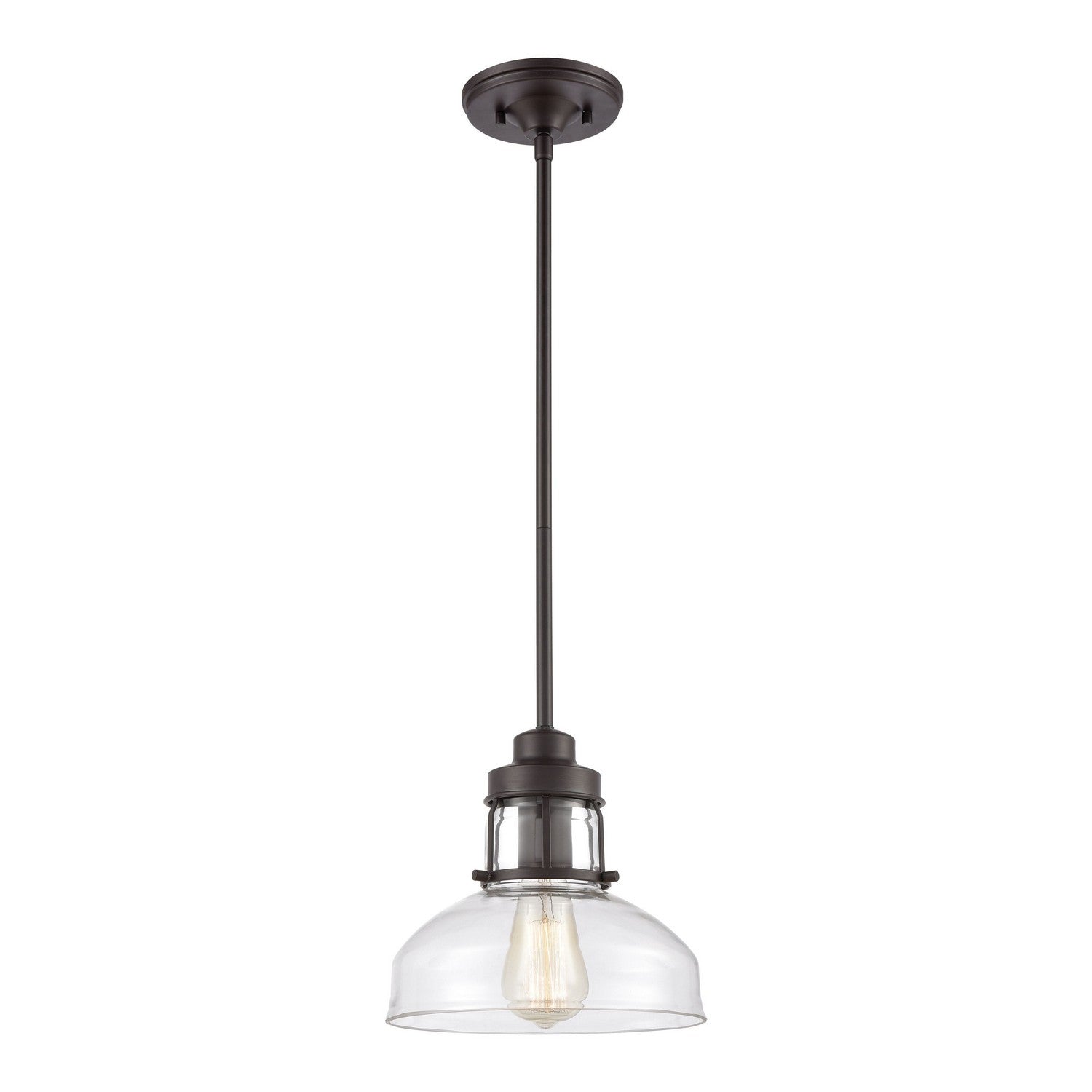 ELK Home - 46565/1 - One Light Mini Pendant - Manhattan Boutique - Oil Rubbed Bronze