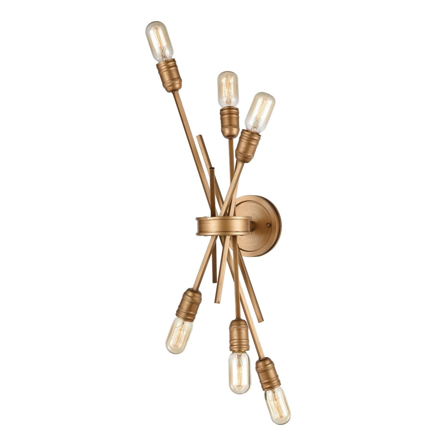 ELK Home - 66908/6 - Six Light Wall Sconce - Xenia - Matte Gold