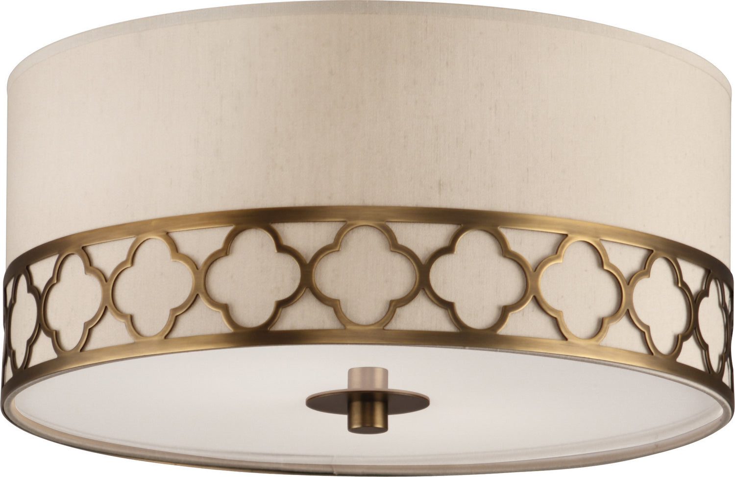 Robert Abbey - 1575 - Two Light Flushmount - Addison - Weathered Brass