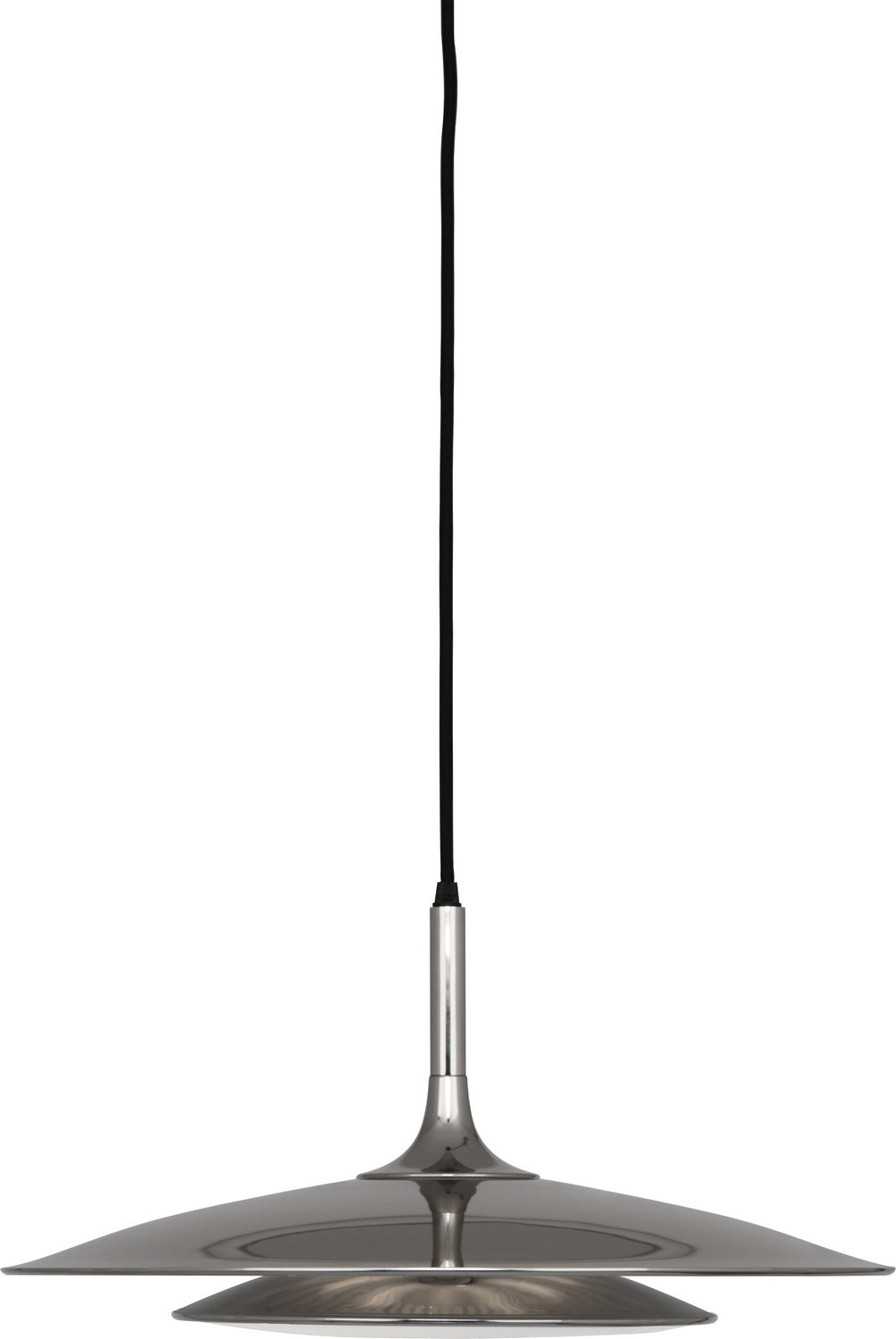 Robert Abbey - S3390 - Three Light Pendant - Axiom - Polished Nickel