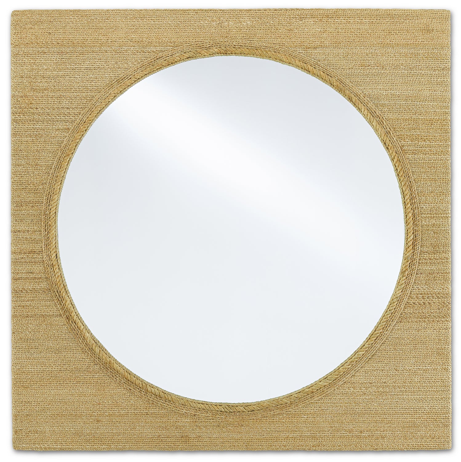 Mirror from the Tisbury collection in Natural/Mirror finish