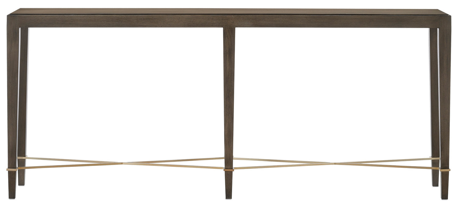 Console Table from the Verona collection in Chanterelle/Champagne finish