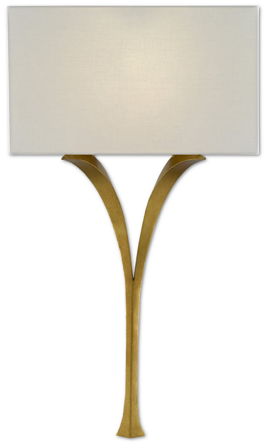 One Light Wall Sconce from the Choisy collection in Antique Gold Leaf finish