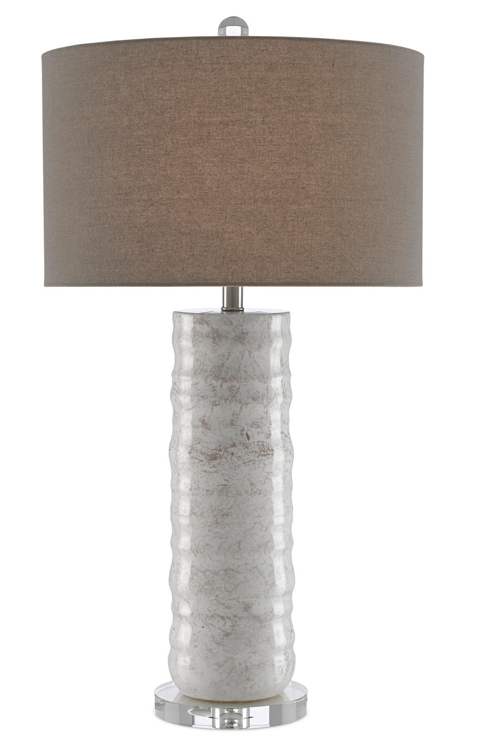 One Light Table Lamp from the Pila collection in Ivory/Taupe finish