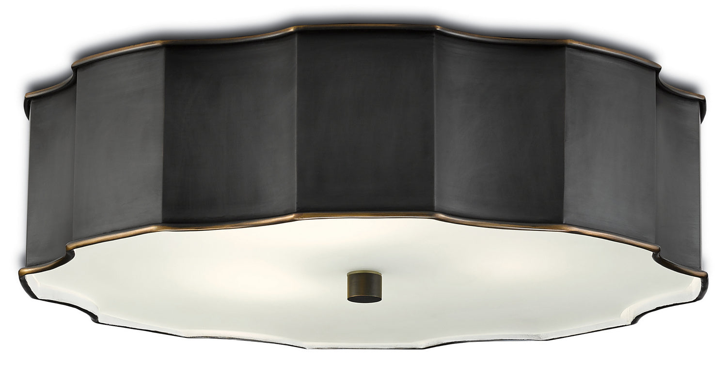 LED Flush Mount from the Wexford collection in Oil Rubbed Bronze finish