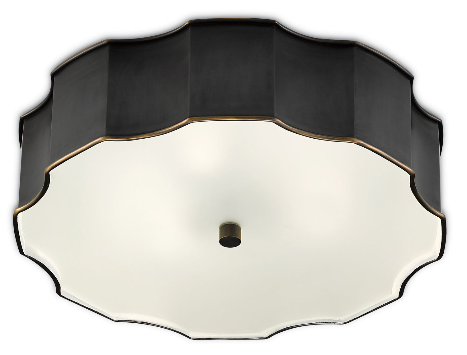 LED Flush Mount from the Wexford collection in Oil Rubbed Bronze finish