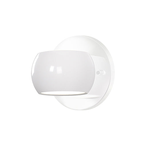 Kuzco Lighting - WS46604-GWH - LED Wall Sconce - Flux - Gloss White