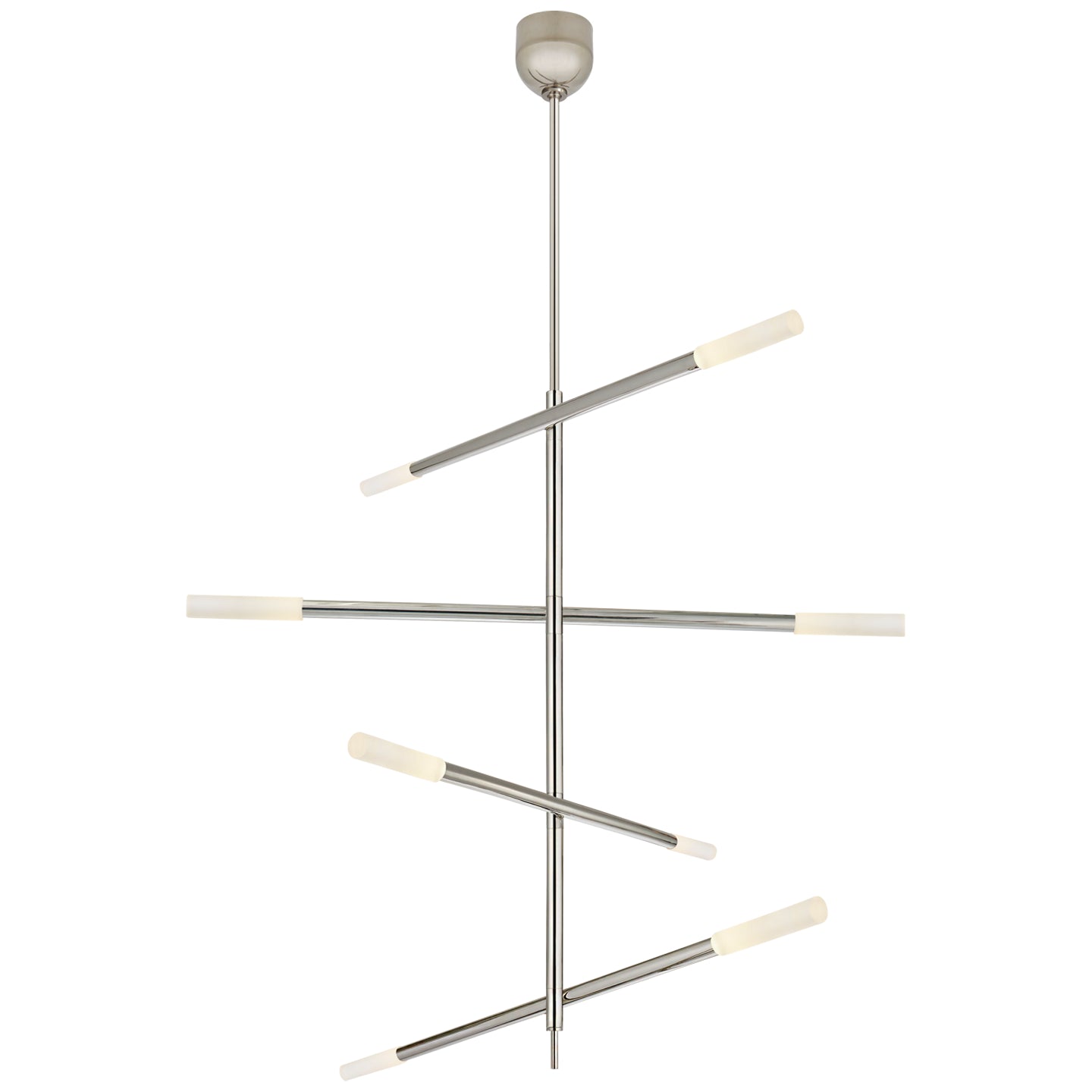 Visual Comfort Signature - KW 5593PN-EC - LED Chandelier - Rousseau - Polished Nickel