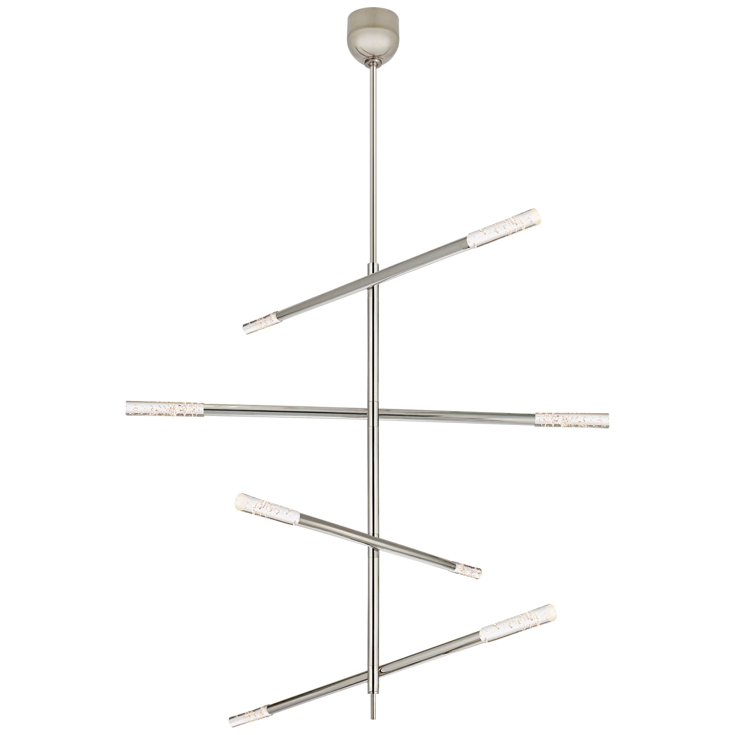 Visual Comfort Signature - KW 5593PN-SG - LED Chandelier - Rousseau - Polished Nickel