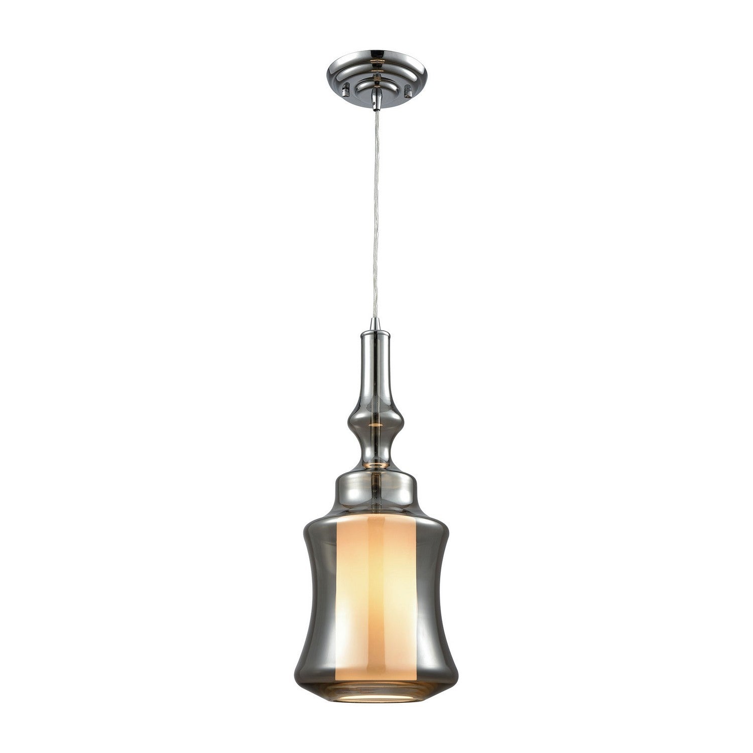 ELK Home - 56503/1-LA - One Light Mini Pendant - Alora - Polished Chrome