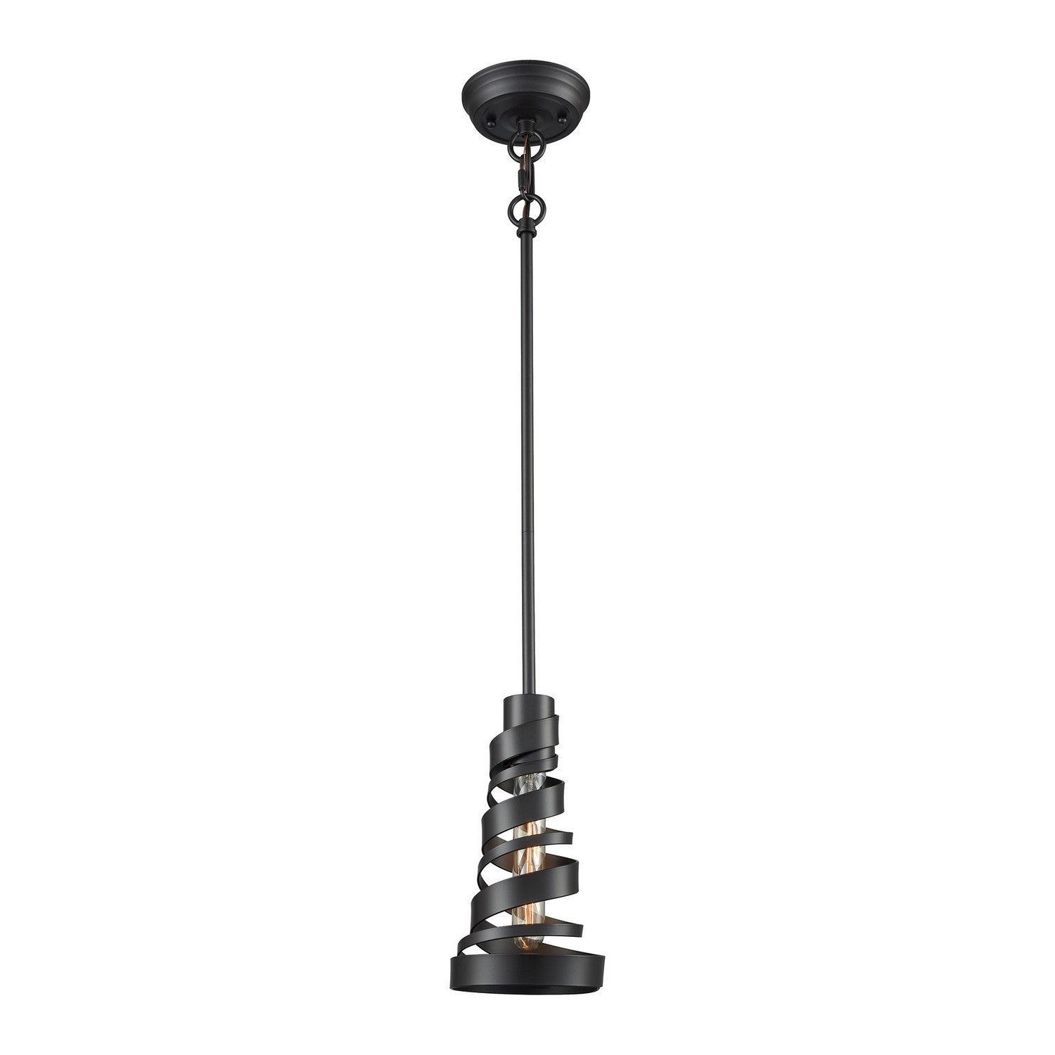 ELK Home - 65182/1-LA - One Light Mini Pendant - Zabrina - Oil Rubbed Bronze