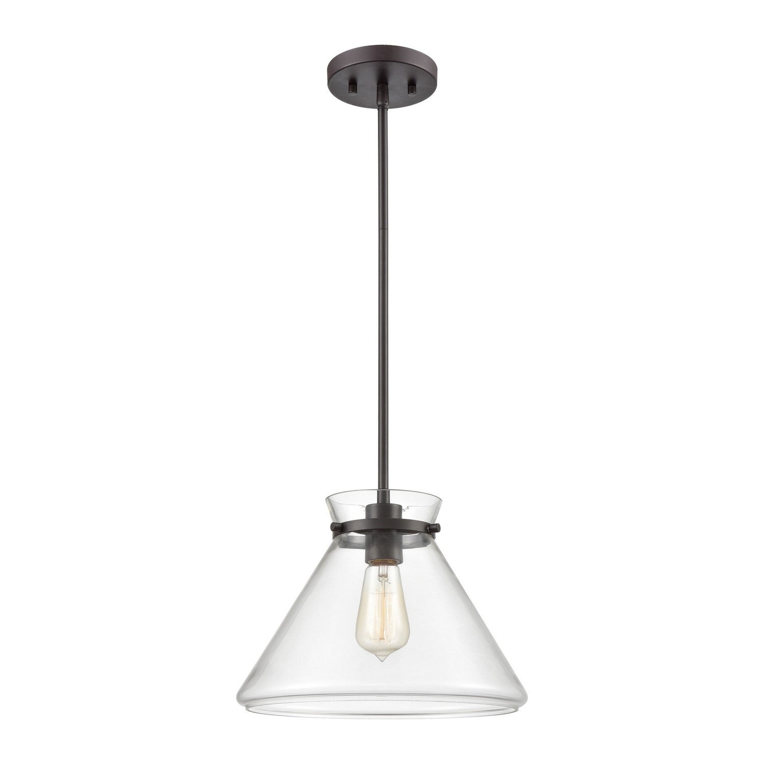 ELK Home - 85215/1 - One Light Mini Pendant - Mickley - Oil Rubbed Bronze