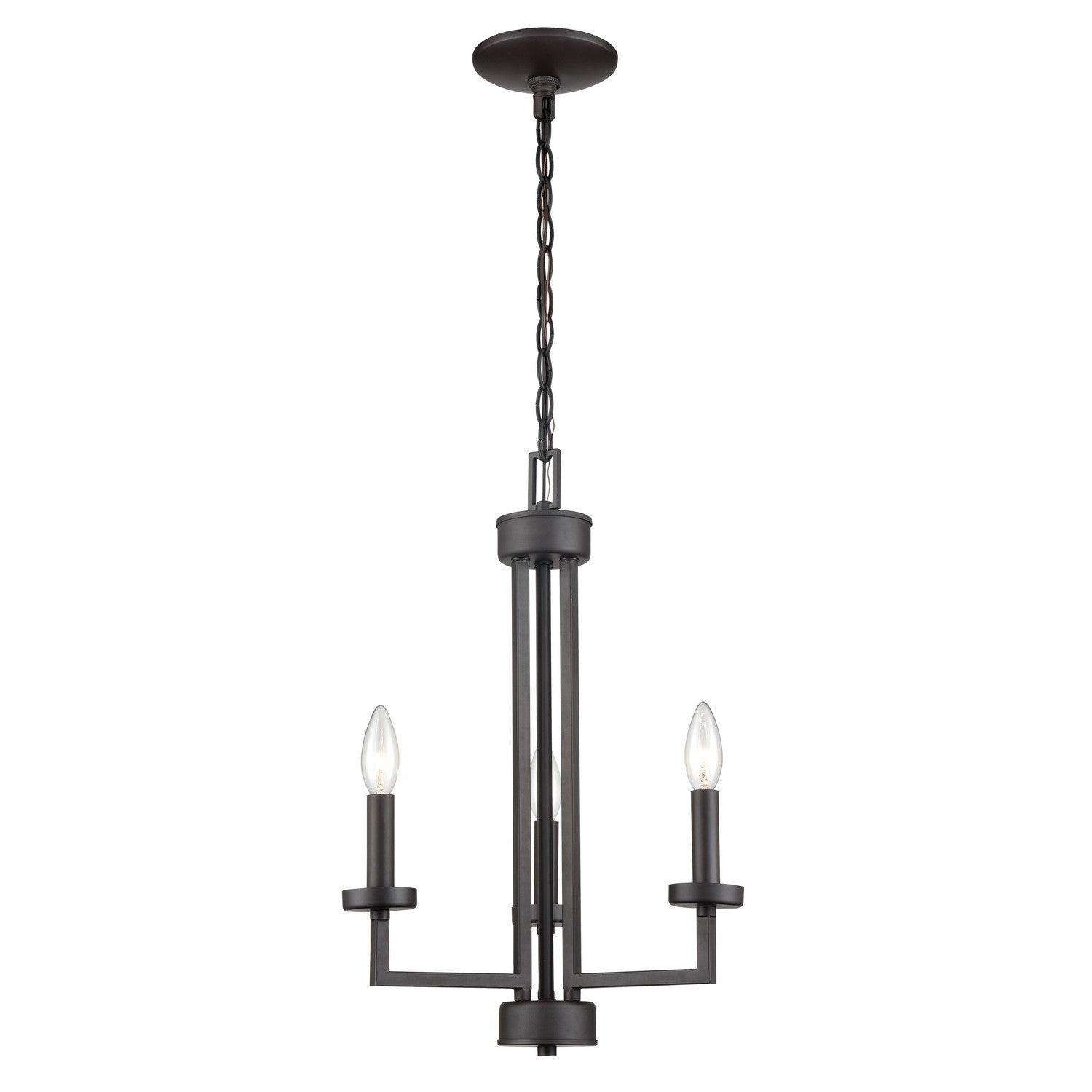 ELK Home - CN240321 - Three Light Chandelier - West End - Oil Rubbed Bronze