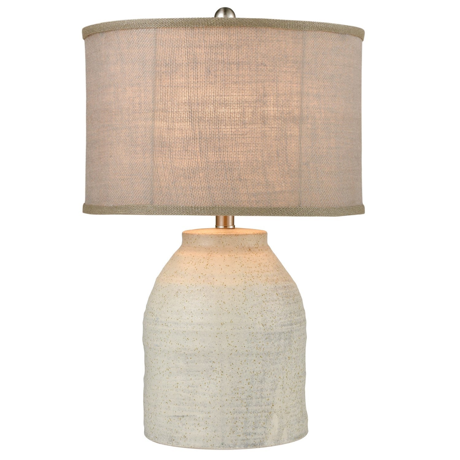 ELK Home - 77131 - One Light Table Lamp - White Harbor - Gray