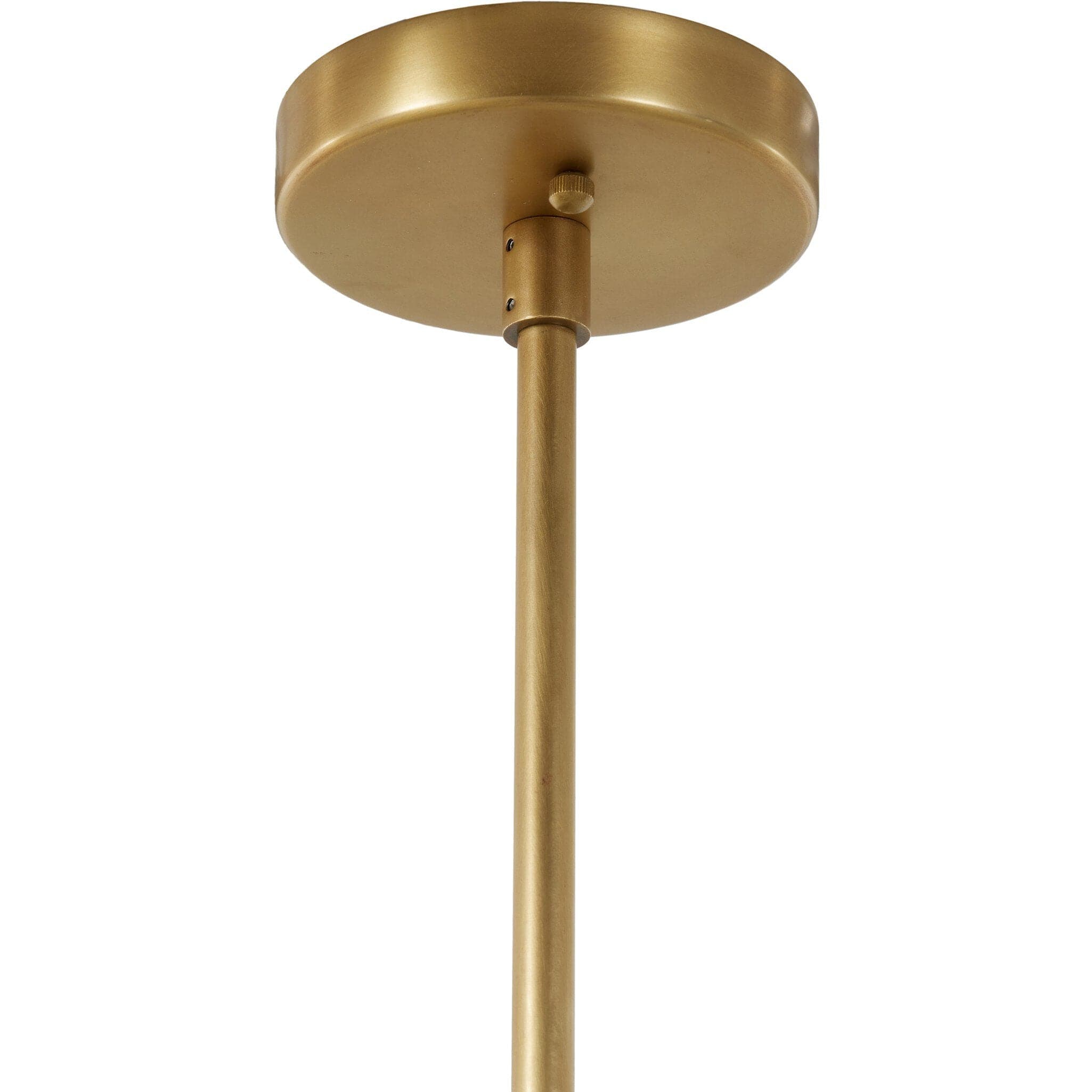 Pellman Chandelier - Matte Brass