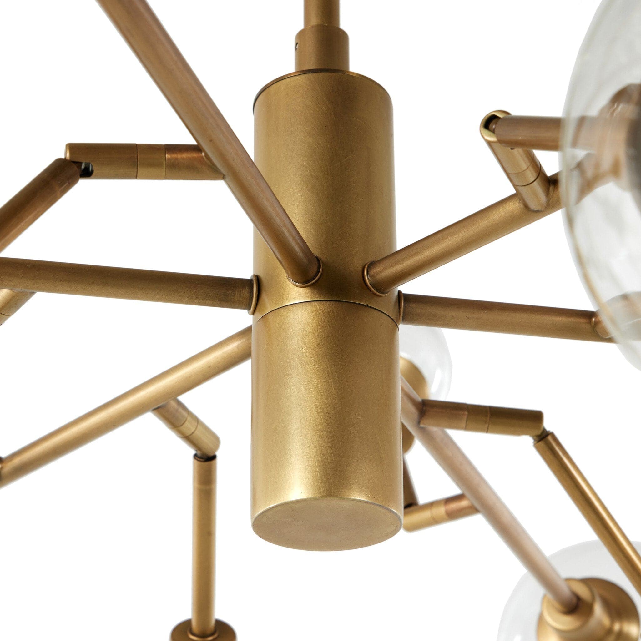 Pellman Chandelier - Matte Brass