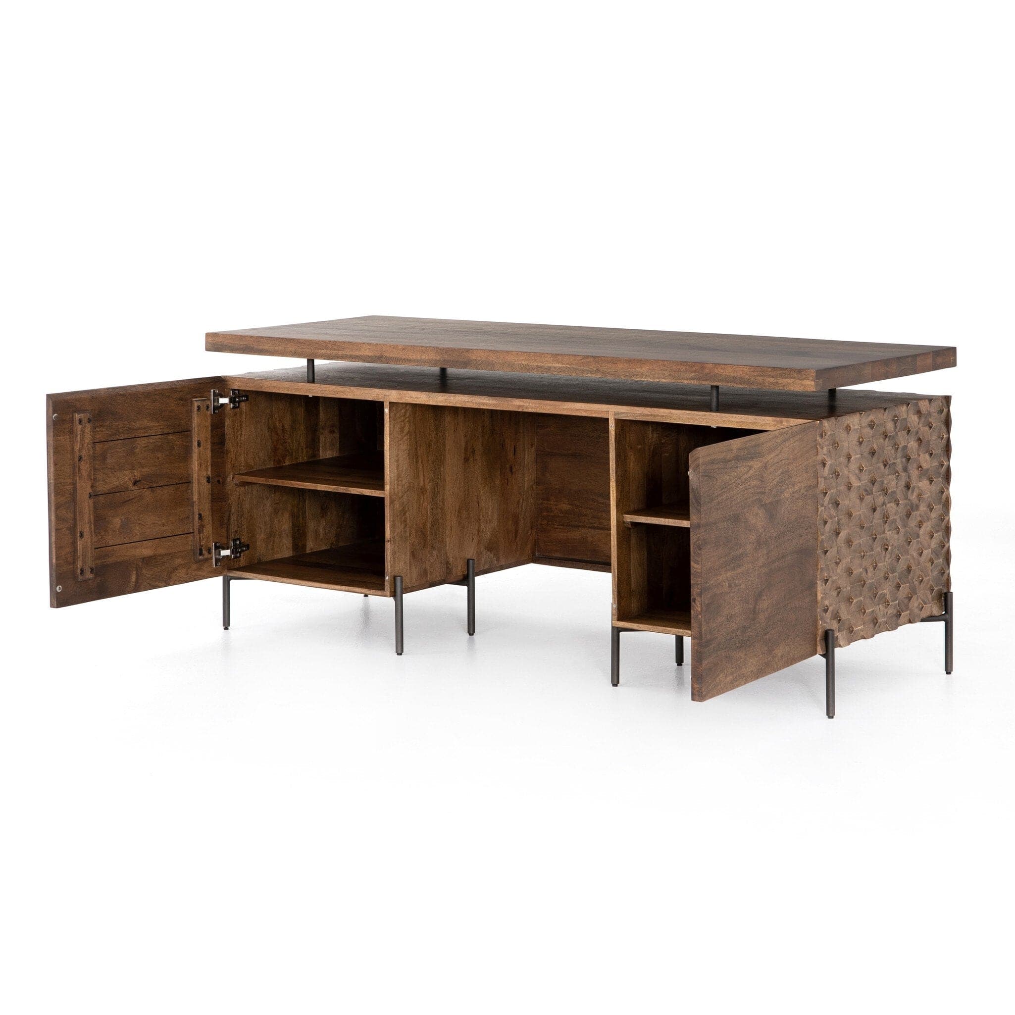 Raffael Desk - Gunmetal