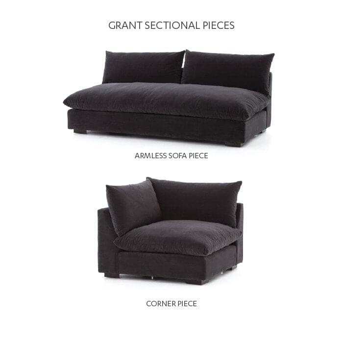 Build Your Own: Grant Sectional - Henry Charcoal