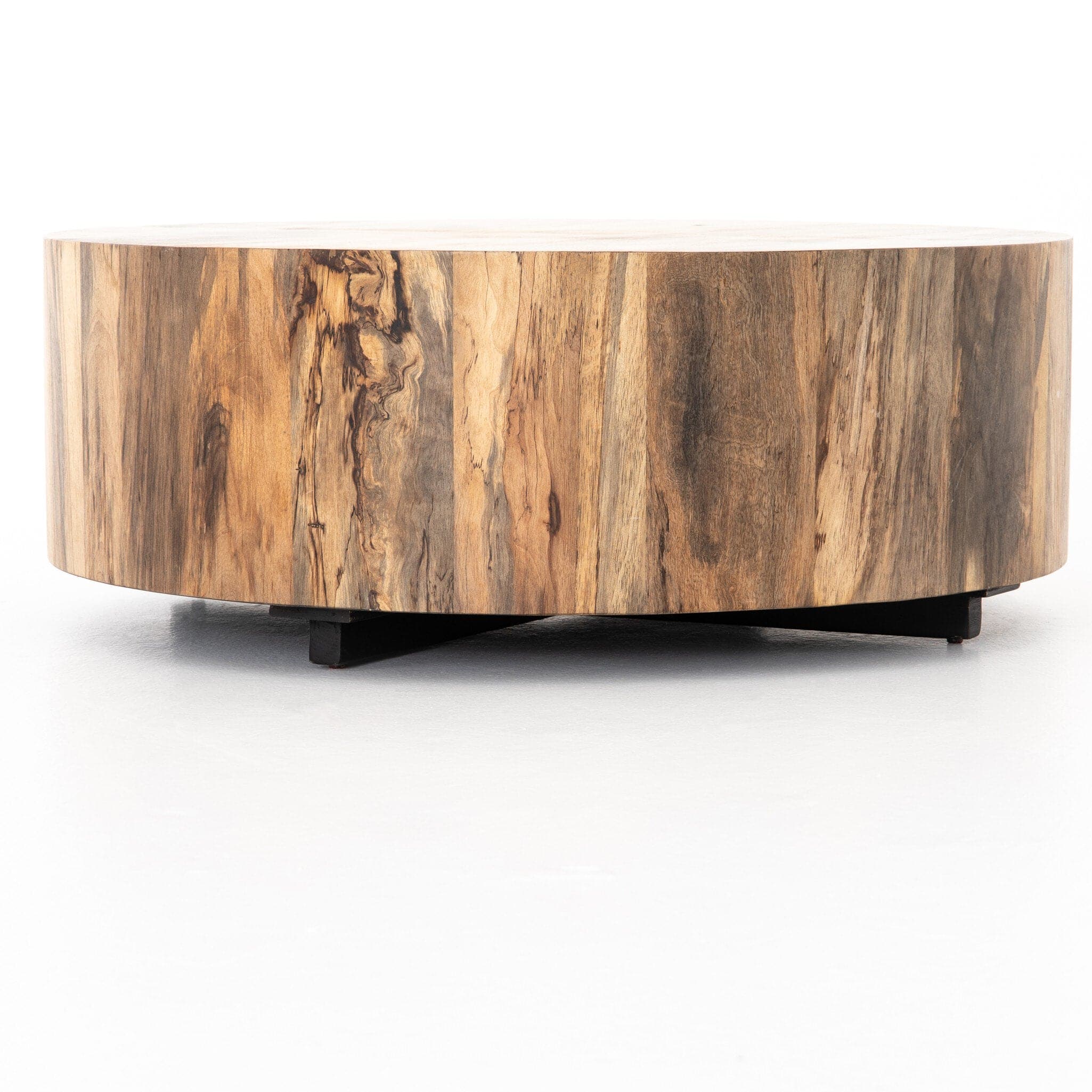 Hudson Round Coffee Table - Spalted Primavera