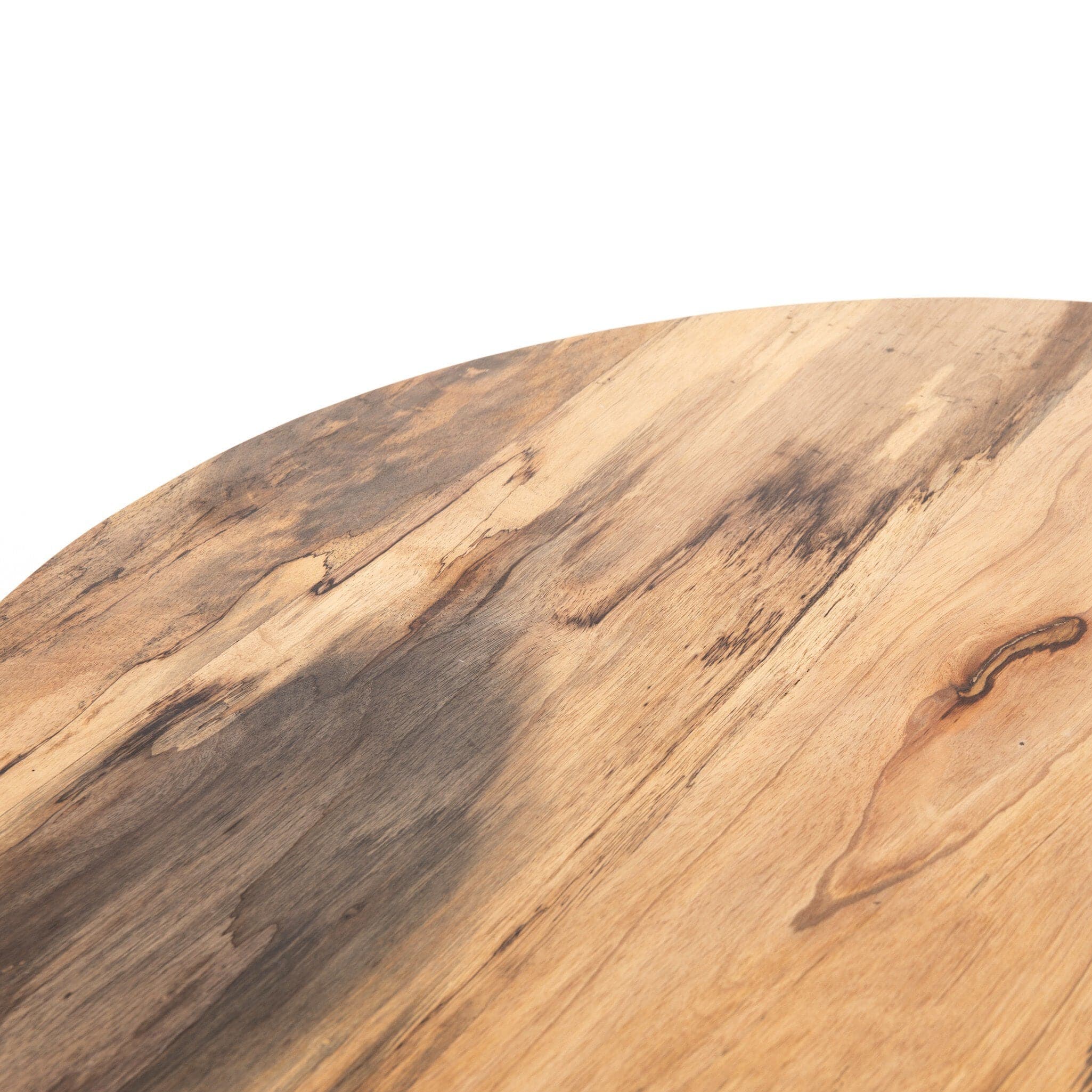 Hudson Round Coffee Table - Spalted Primavera