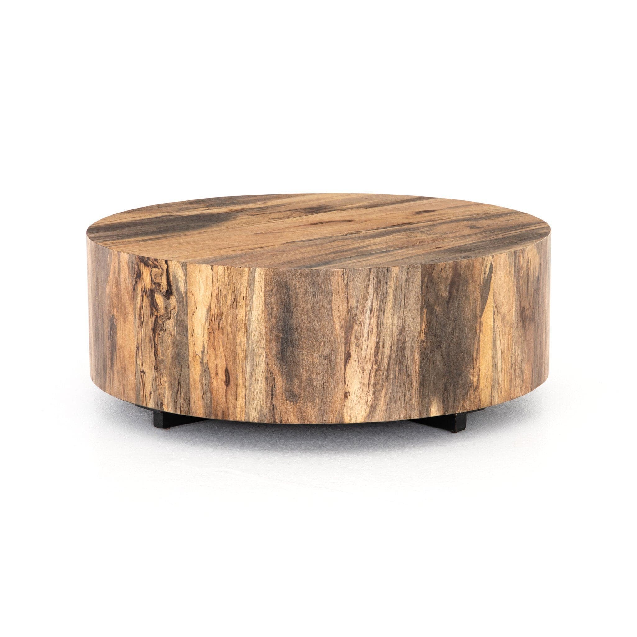 Hudson Round Coffee Table - Spalted Primavera