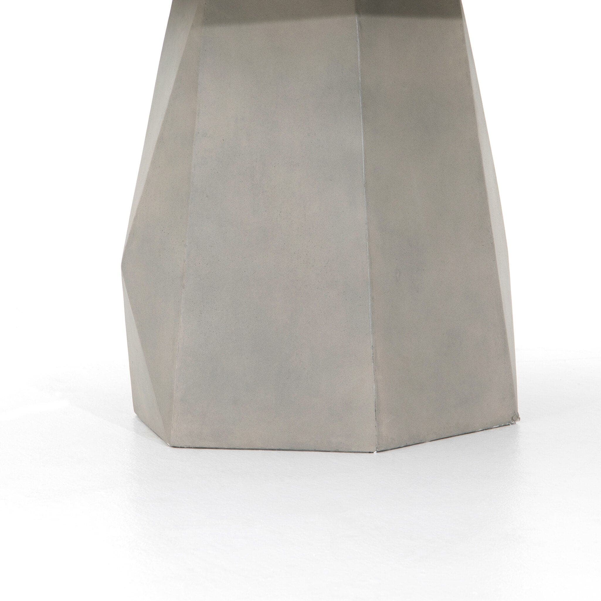 Bowman Outdoor Dining Table - Grey Concrete