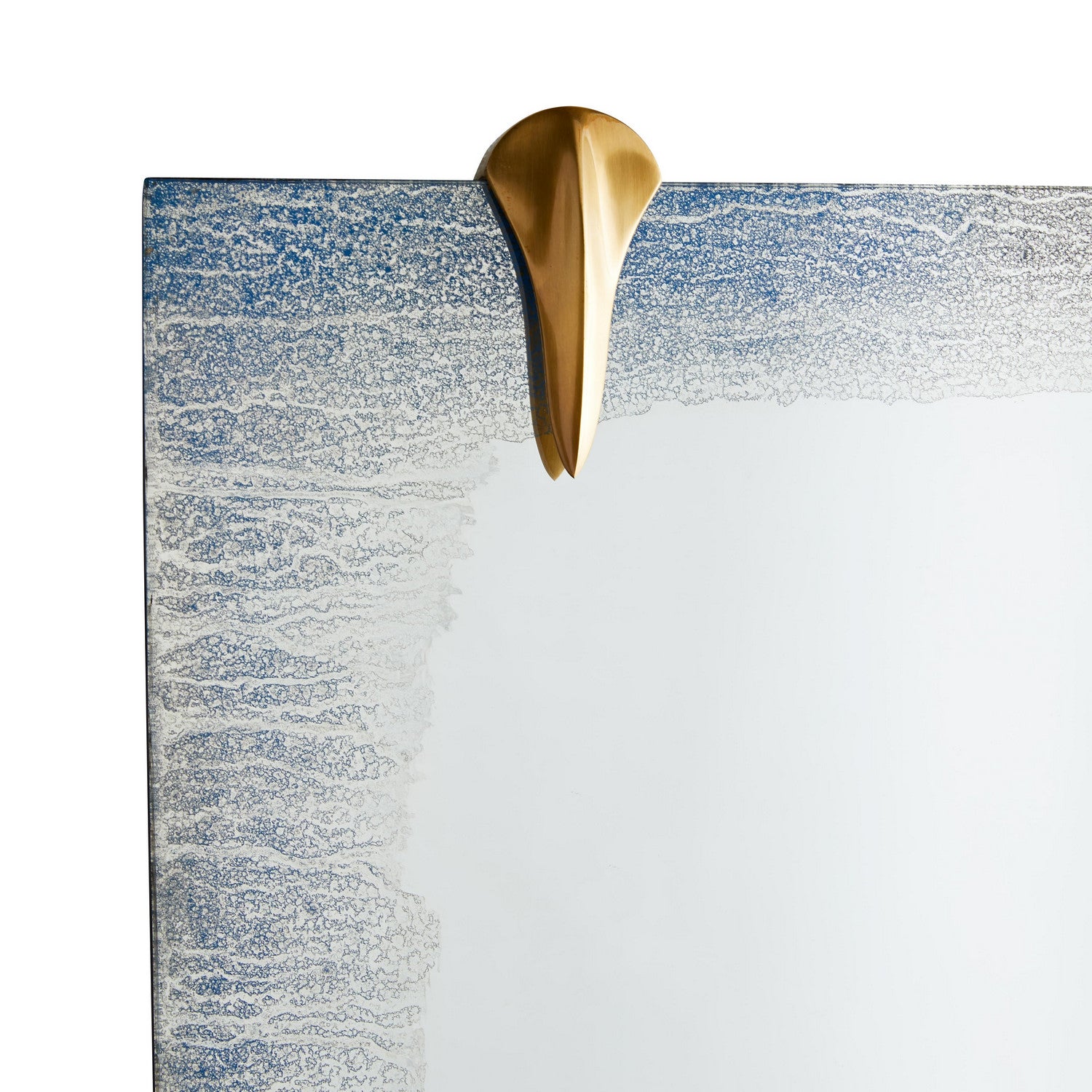 Mirror from the Edged Talon collection in Clear finish