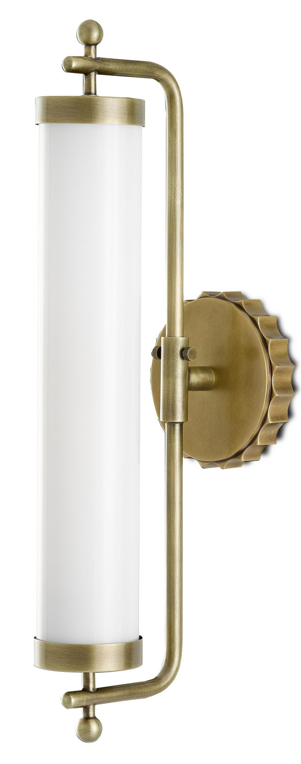 One Light Wall Sconce from the Barry Goralnick collection in Antique Brass finish