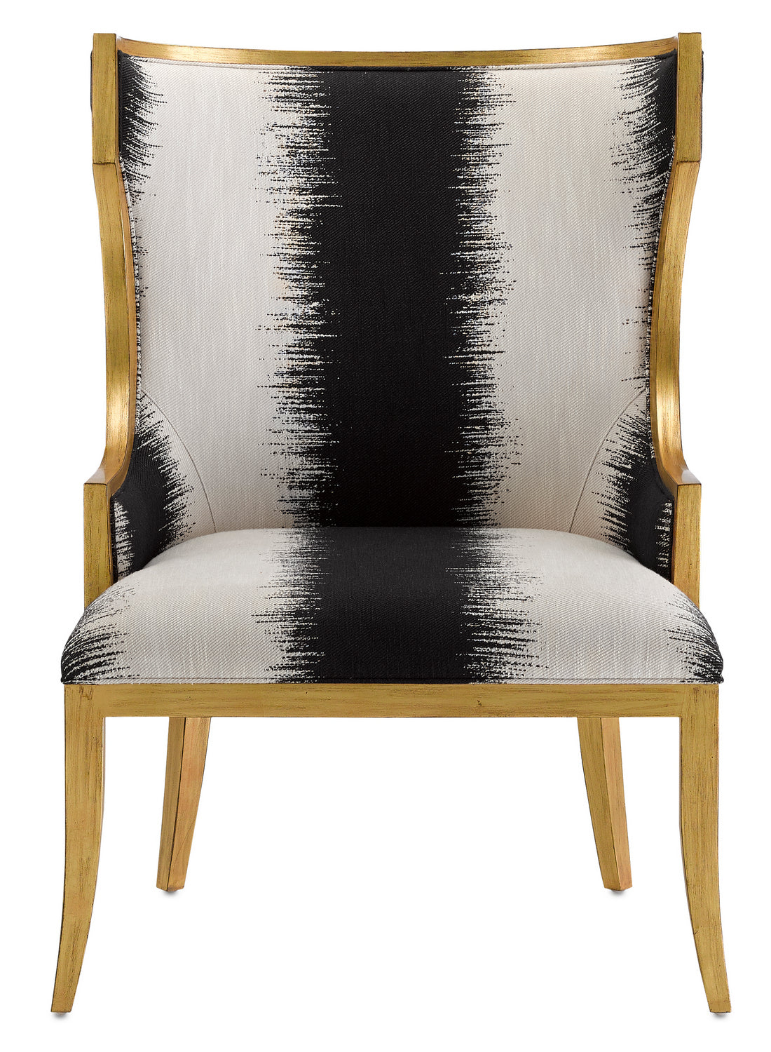 Chair from the Garson collection in Antique Gold finish