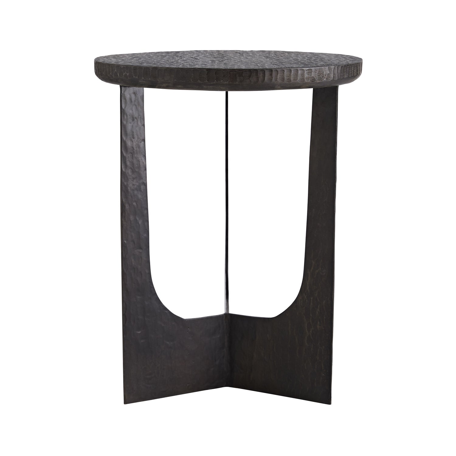 Table from the Dustin collection in Soft Black Waxed finish