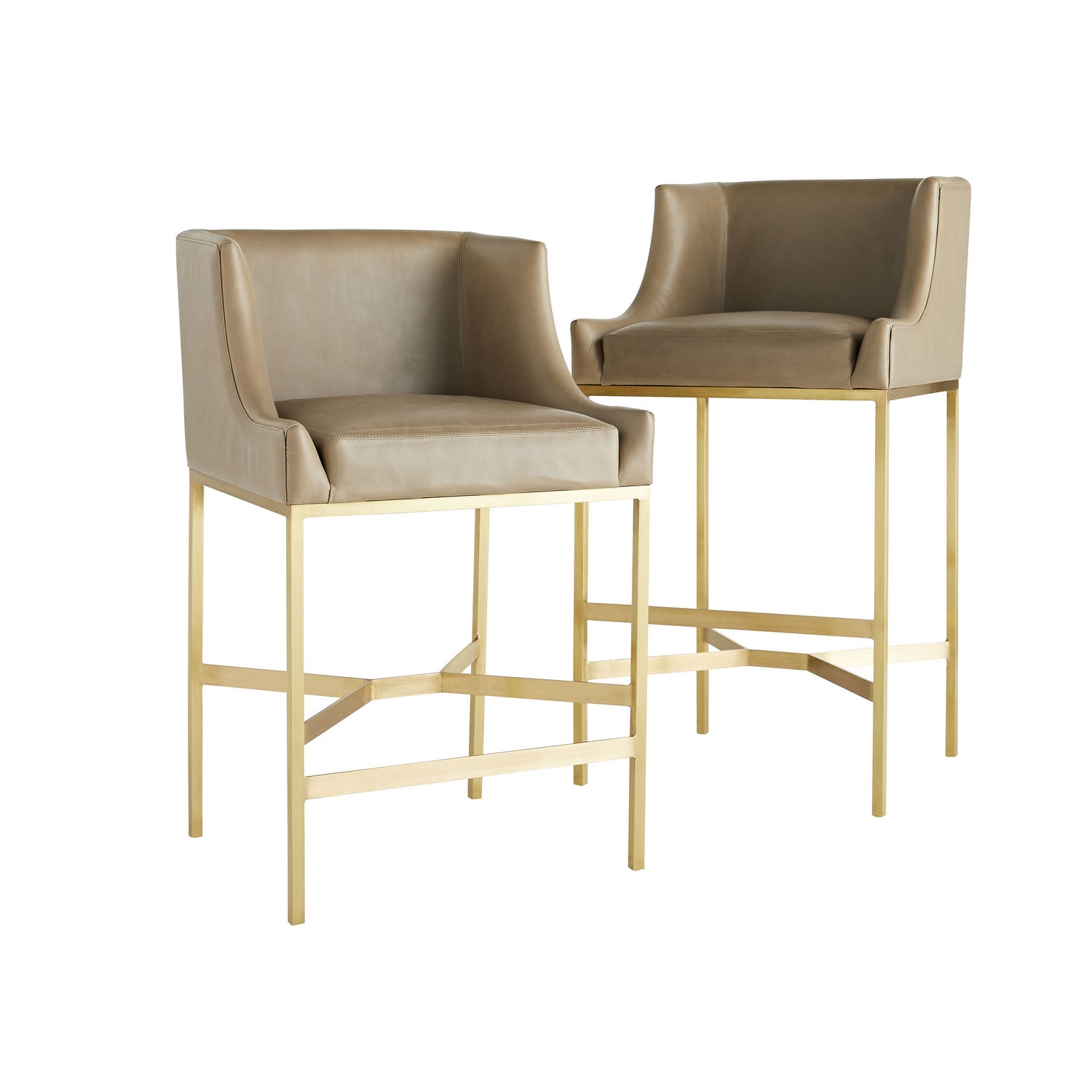 Bar Stool from the Dalia collection in Morel finish