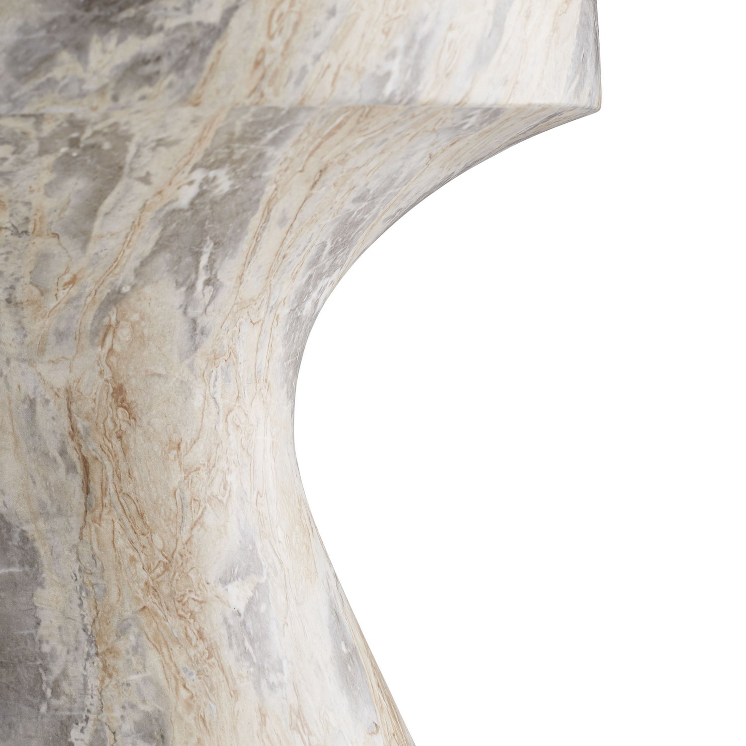 Accent Table from the Serafina collection in Sahara Faux Marble finish