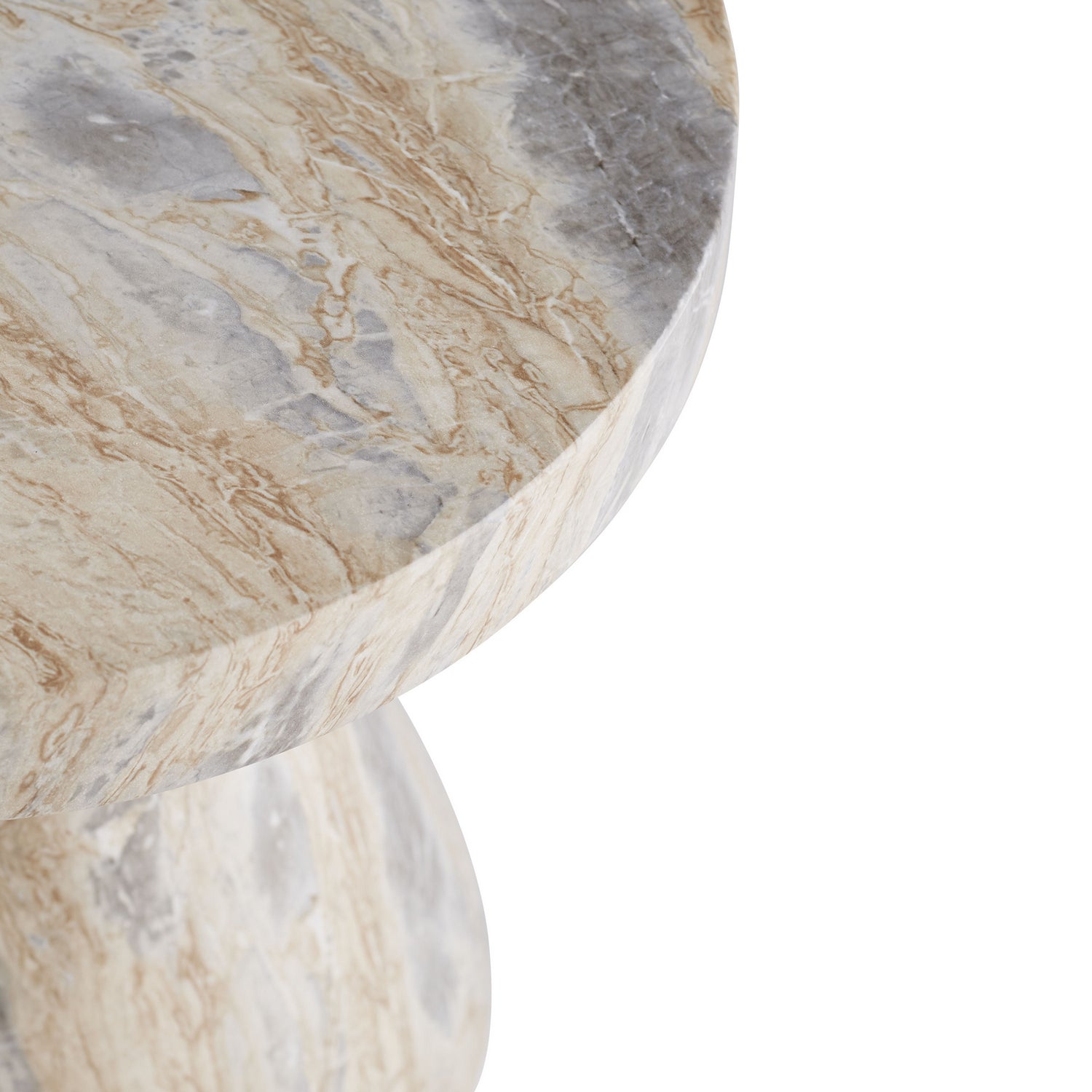 Accent Table from the Serafina collection in Sahara Faux Marble finish