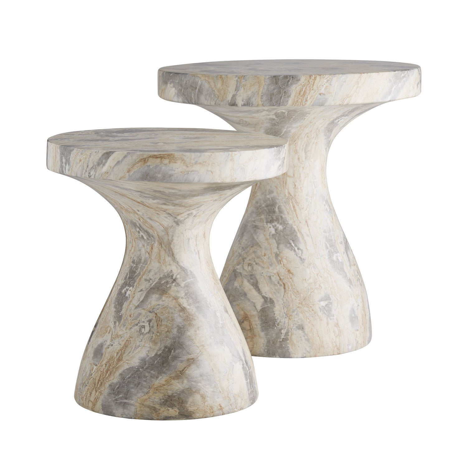 Accent Table from the Serafina collection in Sahara Faux Marble finish