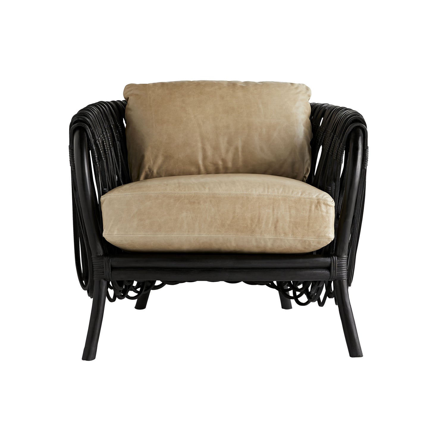 Lounge Chair from the Strata collection in Black finish