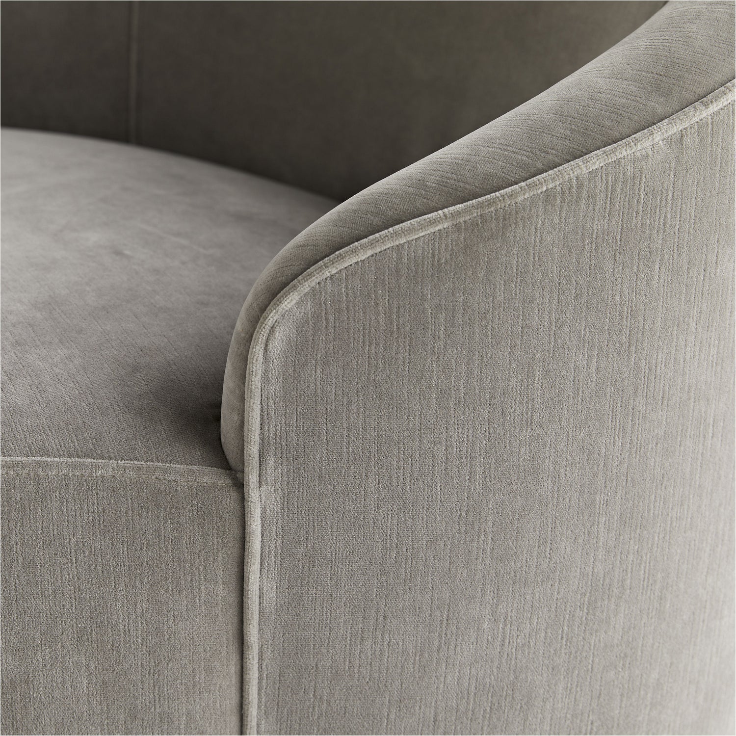 Chaise from the Turner collection in Sharkskin finish